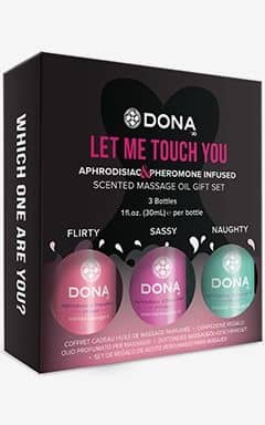 Massage Dona Let Me Touch You Gift Set (3x30 ml)