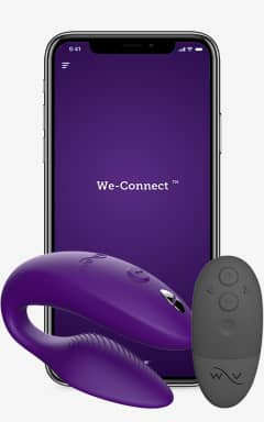 Vibratoren mit fernbedienung We-Vibe Sync Purple