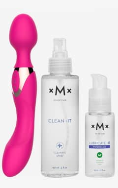 Sextoys für Paare Rechargable Bodywand - med glid & rengöring