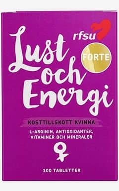 Potenzmittel RFSU Lust & Energi till Kvinna