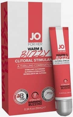 Potenzmittel System Jo - Clitoral Stimulant Warm and Buzzy 10ml