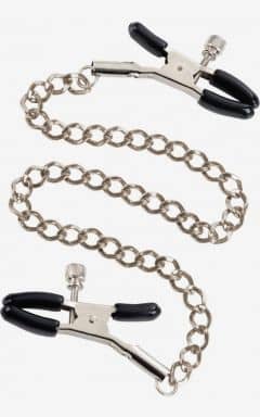 BDSM Nipple Clamps with Chain
