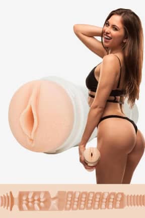 Fleshlight Riley Reid Utopia - Einzigartige Fleshlight Vagina mit Riley Reid – intensives Feeling dank exklusiver Utopia Struktur und verstellbarem Saug-Effekt. SuperSkin Material für realistische, hautnahe Lust.