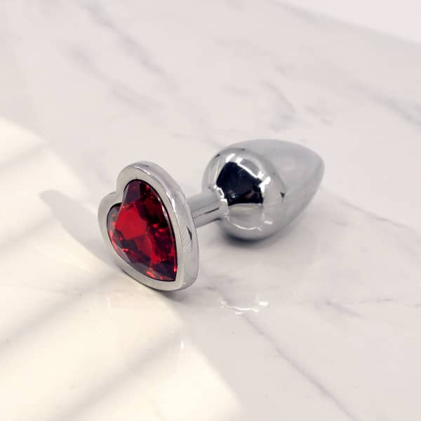 Entdecke Diamond Heart Anal Plug - Buttplug Lust @ Mshop