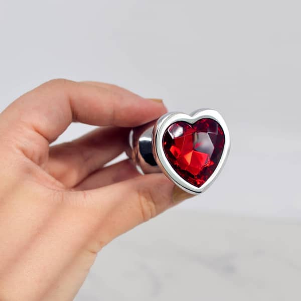 anal plug herz Buy Butt Plug Online in India – Anal & Vibrating Butt Plugs main image 1