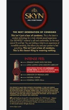 Kondome Skyn Condoms Intense Feel 10-pack