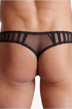 Dessous Men's String with Mesh