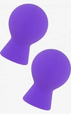 Nippelklammern & Tickler Lit-Up Nipple Suckers Small Purple
