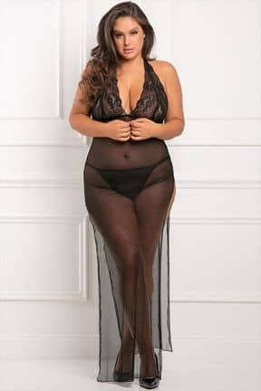 Dessous All Out There 2pc Gown Set