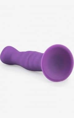 Anal Dildo Silicone Suction Cup Dildo Purple