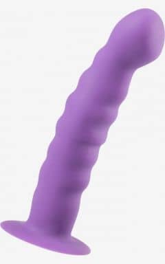 Strap-on Dildos Silicone Suction Cup Dildo Purple