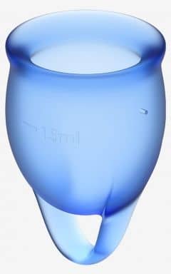 Drogerie Satisfyer Feel Confident Menstrual Cups Blue