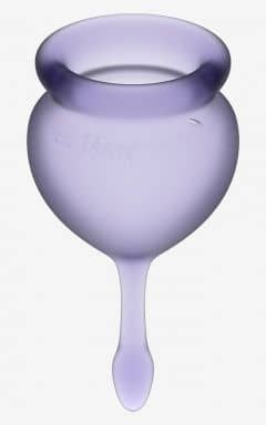 Hygiene Satisfyer Feel Good Menstrual Cups Purple