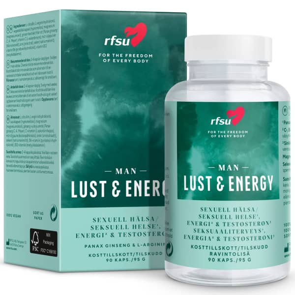 RFSU Lust & Energi Kosttillskott Man