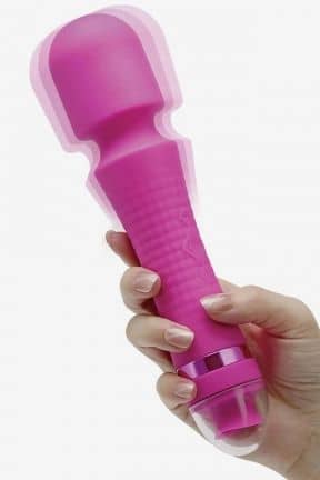 Wand Massager Suction Double End Wand Pink