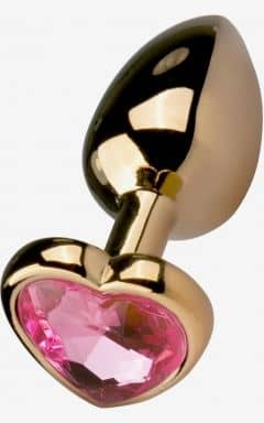 Alle Metal Butt Plug No.3 - Gold/Pink