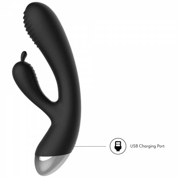 Entdecke E-Stimulation Rabbit Vibrator - Black - Rabbit Vibrator Entdecke E-Stimulation Rabbit Vibrator - Black - Rabbit Vibrator