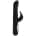 Cityslicker Black Thrusting Rabbit Dildo