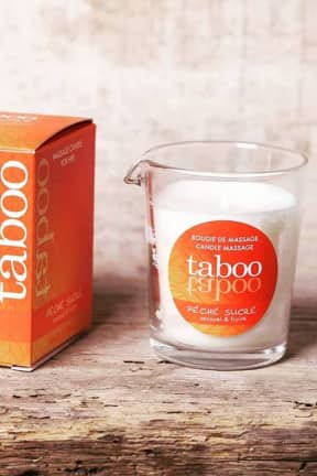 Alle Taboo Peche Massage Candle