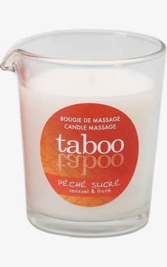 Alle Taboo Peche Massage Candle