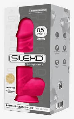 Klassische Dildos Silexd Model 1 8'5" Vibration Pink