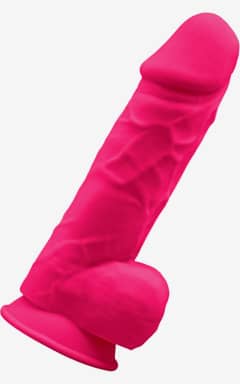 Dildos mit Vibration Silexd Model 1 8'5" Vibration Pink