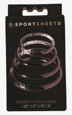 Strap-ons Sportsheets Rings Set-4 Assorted Sizes(Singles) - 