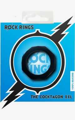 Penisringe Rock Rings The Cocktagon XXL Black