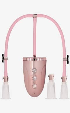 Klitorispumpen Automatic Rechargeable Clitoral & Nipple Pump Set 