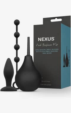 Analkugeln Nexus Anal Beginner Set Black