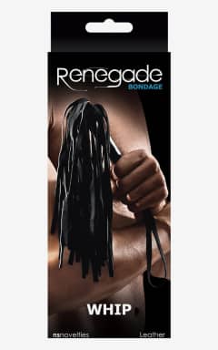 Alle Renegade Bondage Whip Black