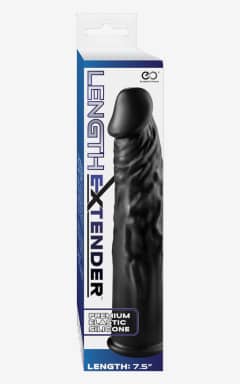 Penishüllen Length Extender Sleeve 7.5inch Black