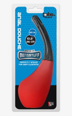 Hygiene Menzstuff 9 Hole Anal Douche Red & black