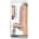 Dr. Skin 9inch Thick Posable Dildo W. Balls Vanill