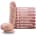 Dr. Skin 8inch Thick Dildo W. Squeezable Balls Van