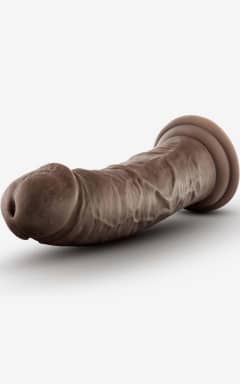 Alle Dr. Skin Plus 8inch Thick Posable Dildo Chocolate