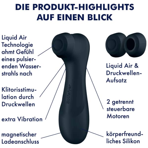 Entdecke Satisfyer Pro 2 Generation 3 - Druckwellenvibrator