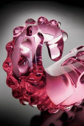 Alle Icicles Glass Dildo No 24 Pink