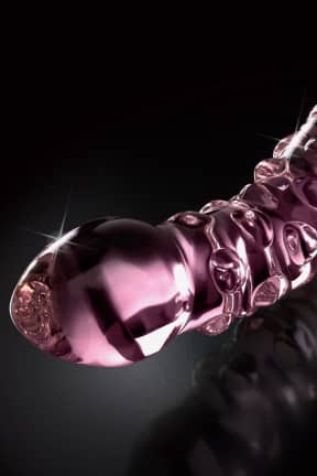 Alle Icicles Glass Dildo No 55 Pink