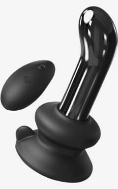 Alle Icicles Glass Vibrator No 84 Black With Remote