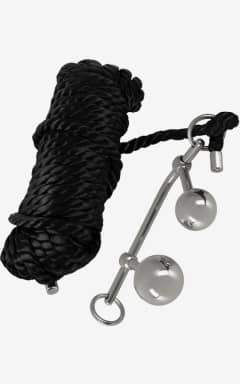 BDSM Bondage Plugs With 10 Meter Rope
