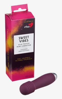Vibratoren RFSU Sweet Vibes Silk Touch Mini Vibrator Purple