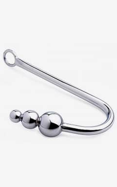 Analkugeln Steel Anal Hook with Beads