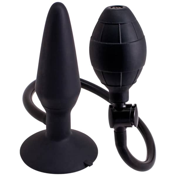 Inflatable Butt Plug Black M