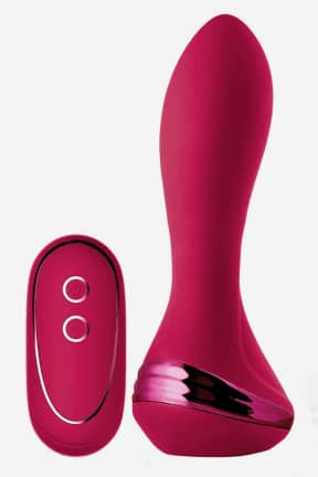 Alle Sparkling Inflatable Remote Vibrator Isabella Red