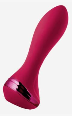 Analplugs Sparkling Inflatable Remote Vibrator Isabella Red