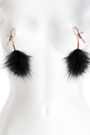 Alle Nipple Clamps F1 Feather Black