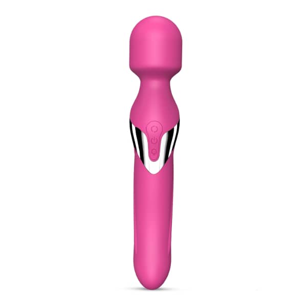 Dual Orgasms Stimulator Double Motors Pink