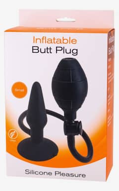 Analplugs Inflatable Butt Plug Black