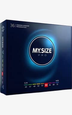 Alle My Size Pro Kondomer 60 mm - 36-pack